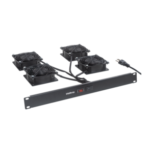 Kit Ventilação p/ Racks c/ 4 Ventiladores - KVR 4V (Intelbras)
