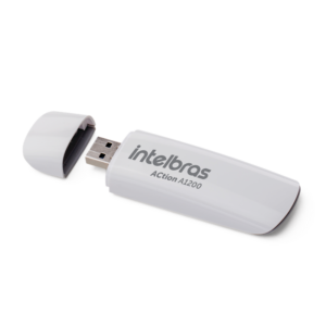 Adaptador USB Wireless - Action A1200 (Intelbras)