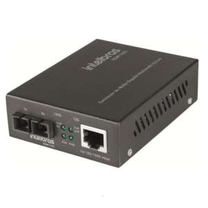 Conversor de Mídia Gigabit Ethernet Multimodo 0,5 km - KGM 1105 (Intelbras)