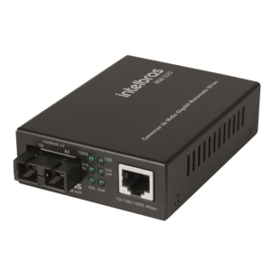 Conversor de Mídia Gigabit Ethernet Monomodo 20 km - KGS 1120 (Intelbras)